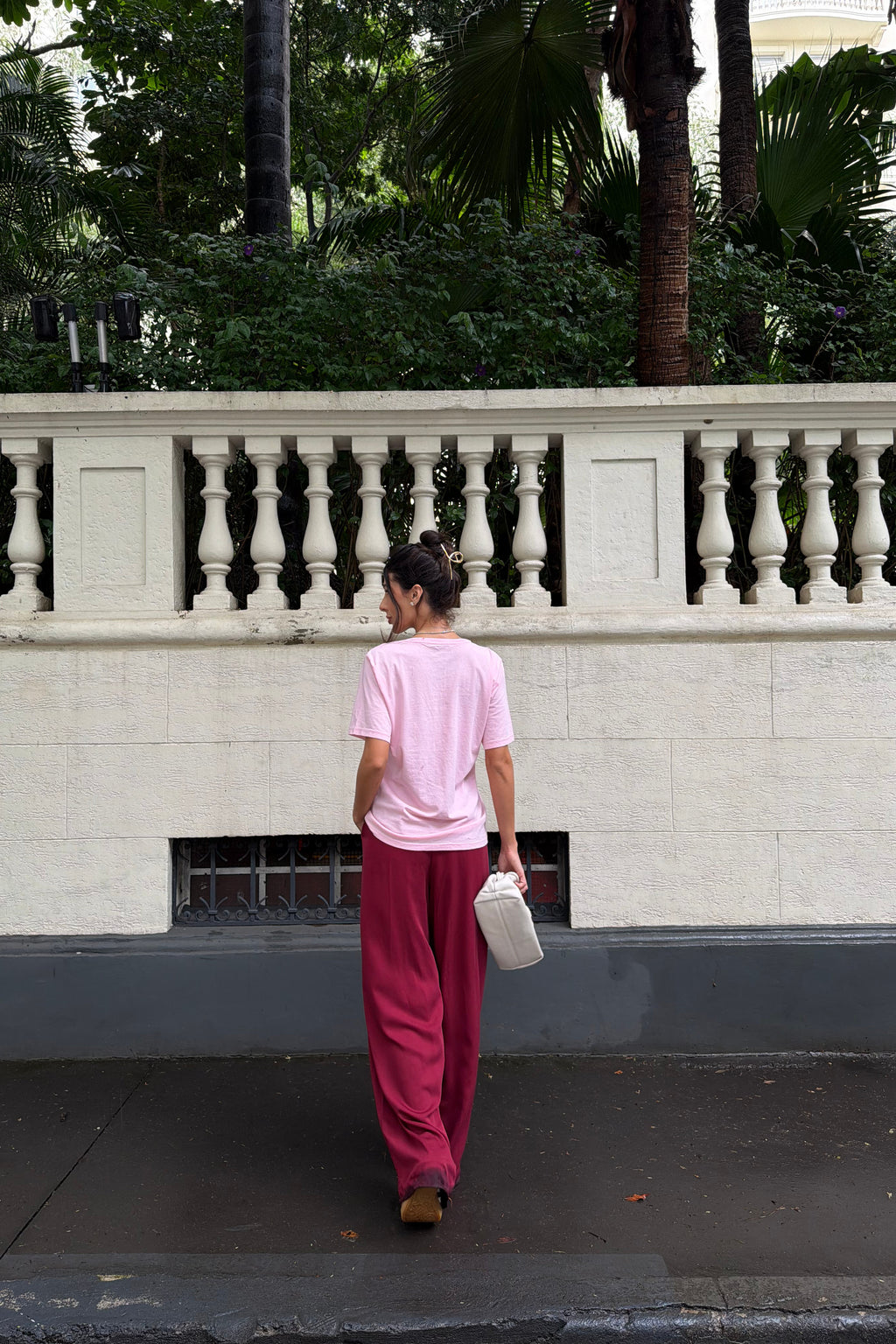 CALÇA PANTALONA LIA VERMELHO CEREJA