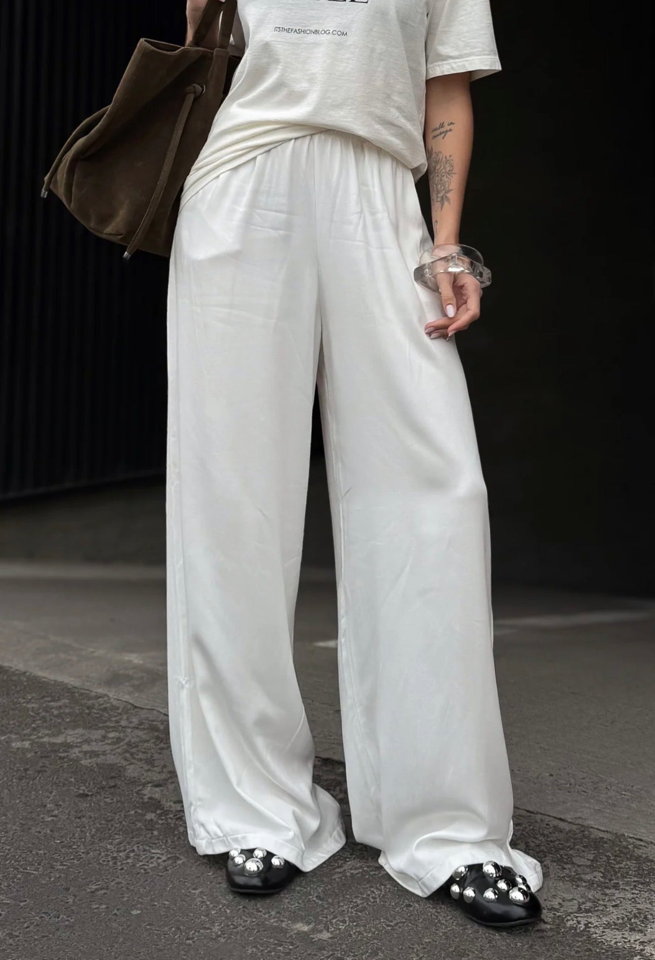 CALÇA PANTALONA LIA BRANCA