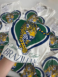 T-SHIRT ESTONADA WILD BRAZILIAN OFF WHITE