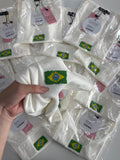 PRÉ-VENDA REGATA CAROL BRAZILIAN FLAG OFF WHITE
